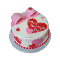 Romantic Valentine Cake